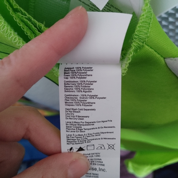 Disney Baby Monsters University/Inc Mikey Costume - Picture 12 of 12